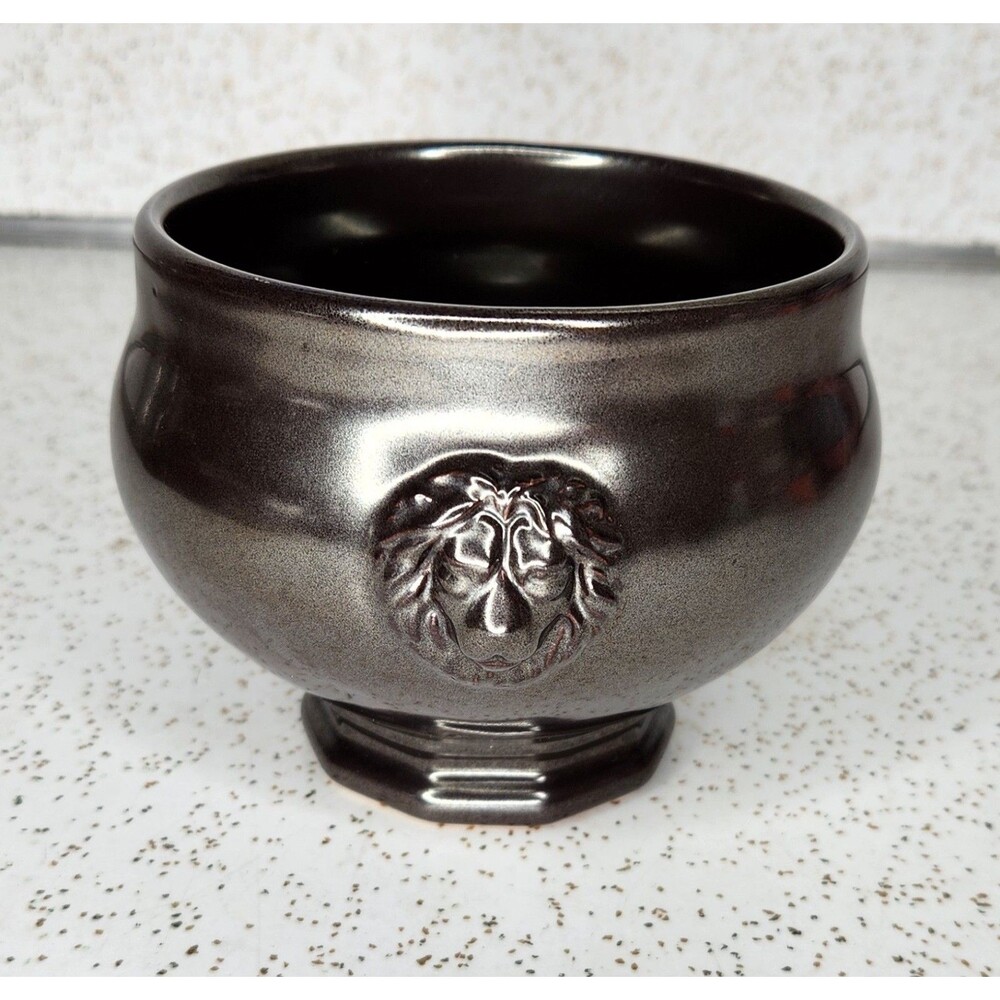 Juliska Ceramics Pewter Stoneware Footed Soup Bowl